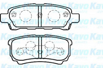 KAVO PARTS bp5538 -  Комплект тормозных колодок, дисковый тормоз